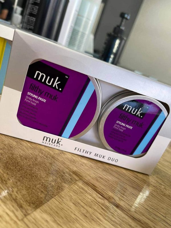 Buy Filthy MUK styling paste men Duo Pack hair wax Melbourne from Majesticcuts barbershop in Australia high quality to sell at the lowest price.
