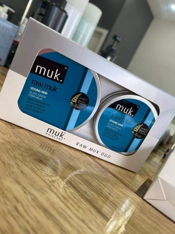 Raw MUK styling mud men duo pack hair wax Melbourne from Majesticcuts barbershop in Australia high quality to sell at the lowest price.